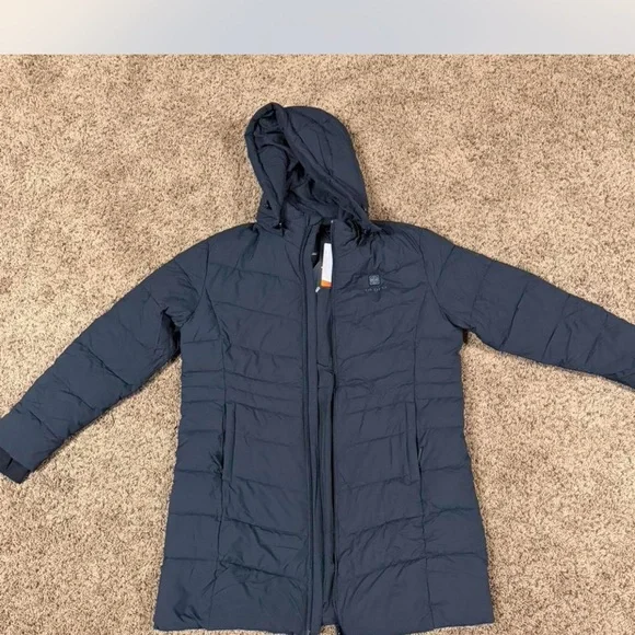 Ororo Women's Black Puffer Jacket - Picture 1 of 6